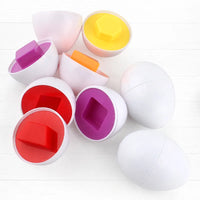 Ovos de Encaixar Divertidos Brinquedo Educativo