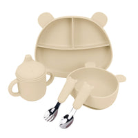 Conjunto Alimentação do Bebê - Meu Ursinho - 5 Peças