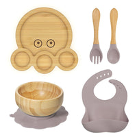 Conjunto Alimentação do Bebê Fundo do Mar