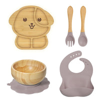Conjunto Alimentação do Bebê Meus Bichinhos