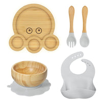 Conjunto Alimentação do Bebê Fundo do Mar