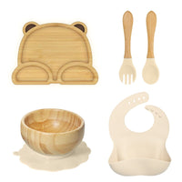 Conjunto Alimentação do Bebê Meus Bichinhos