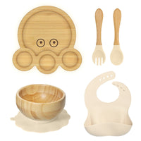 Conjunto Alimentação do Bebê Fundo do Mar