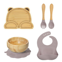 Conjunto Alimentação do Bebê Meus Bichinhos