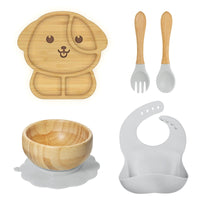 Conjunto Alimentação do Bebê Meus Bichinhos