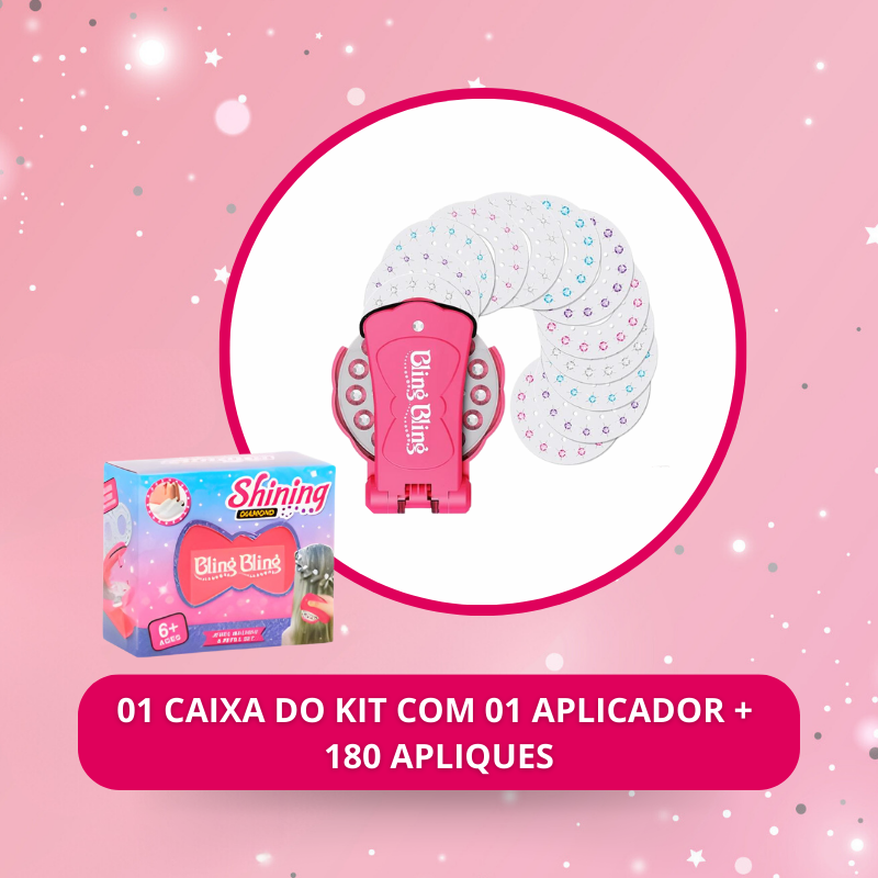 Kit Infantil Decorador de Cabelos & Acessórios