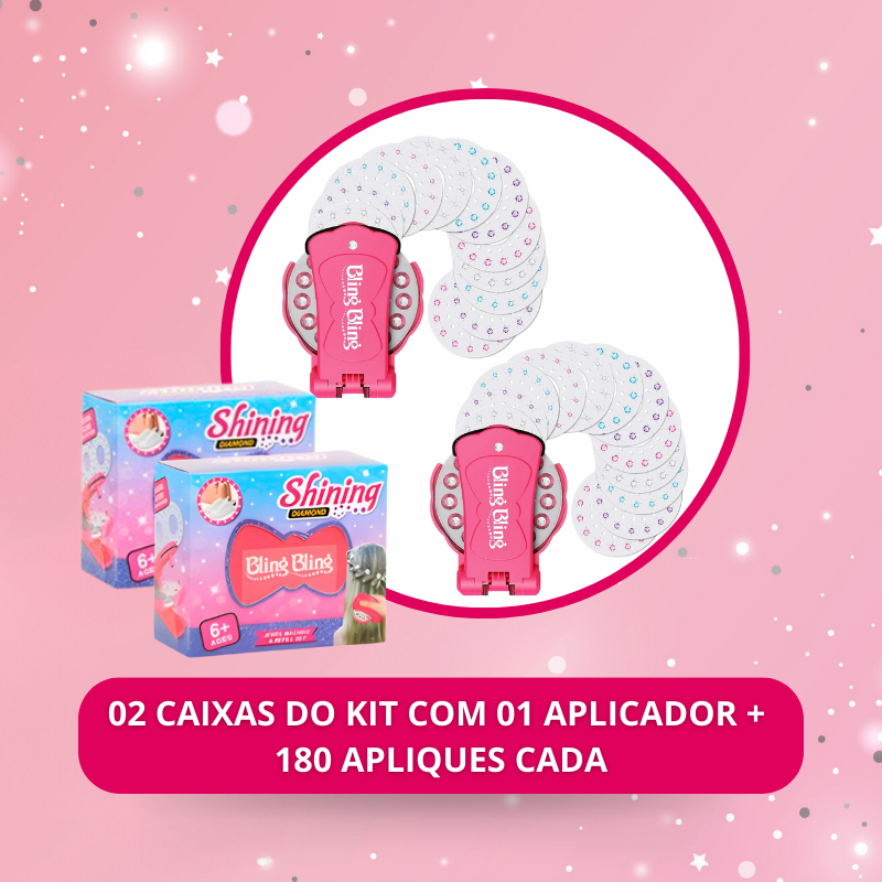 Kit Infantil Decorador de Cabelos & Acessórios
