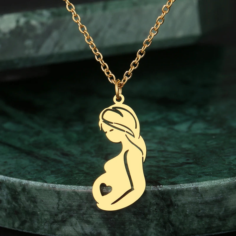 Colar Meu Bebê no Ventre Coleção Eternity