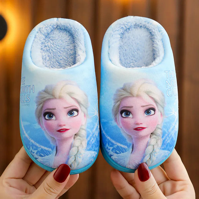 pantufa infantil menina aventura congelante outono inverno pantufa quentinha