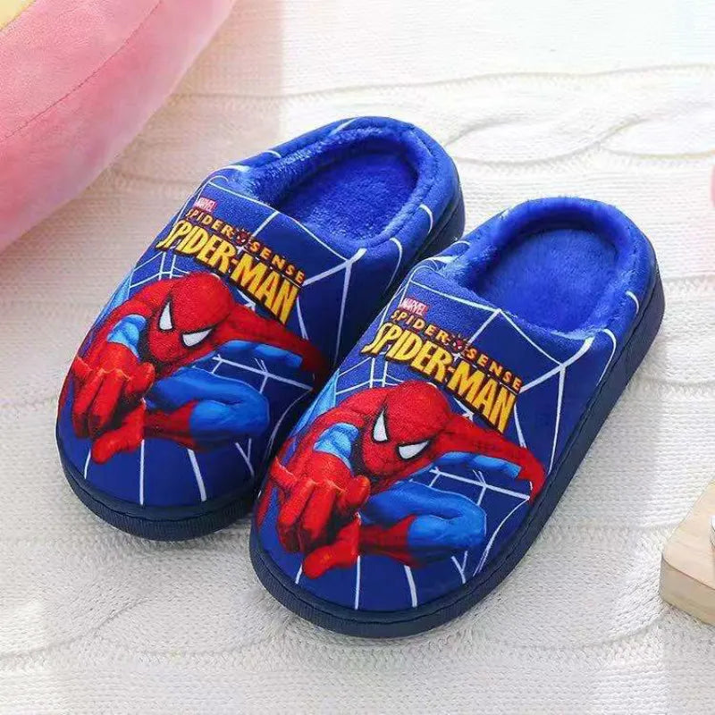 pantufa infantil menino super heroi outono inverno pantufa quentinha