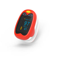 Oxímetro de Dedo Infantil LED Recarregável