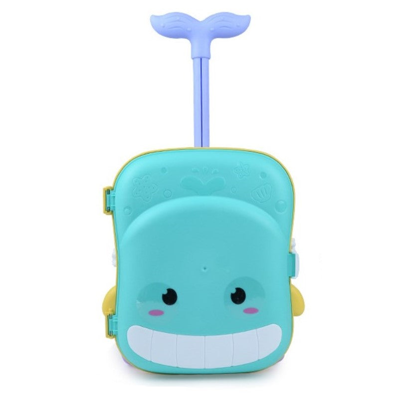 Brinquedo de Praia Infantil com Mala de Rodinhas