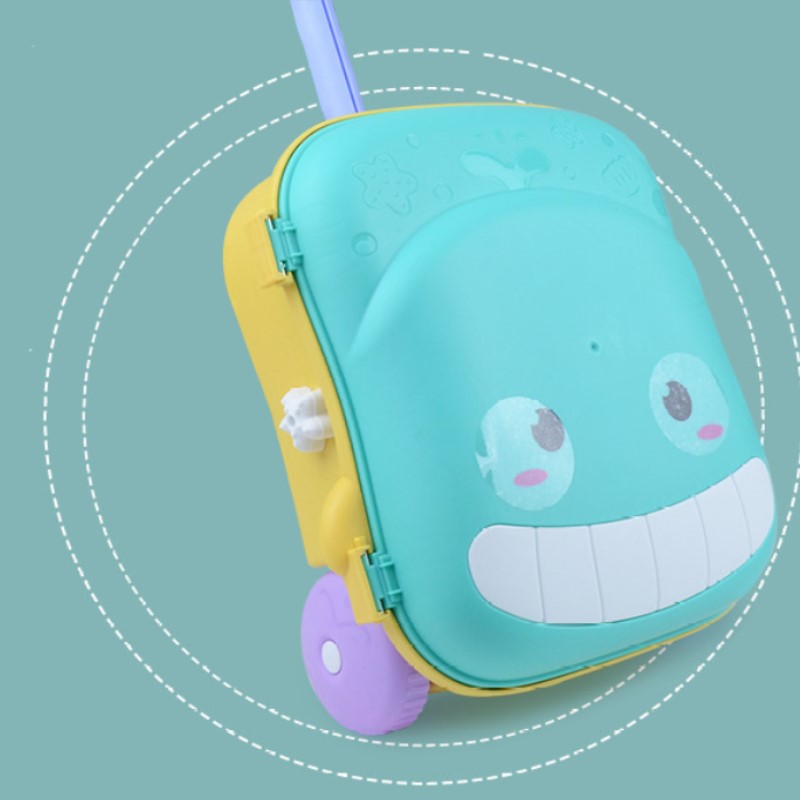 Brinquedo de Praia Infantil com Mala de Rodinhas