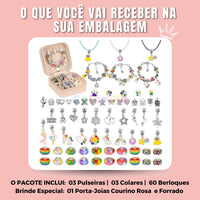 Kit de Pulseiras Princesa | Crie a Pulseira dos Sonhos