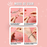 Kit de Pulseiras Princesa | Crie a Pulseira dos Sonhos