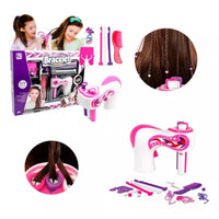 Máquina Automática De Trançar Cabelo Infantil - Kit Para Fazer Tranças ColoriPé