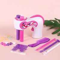 Máquina Automática De Trançar Cabelo Infantil - Kit Para Fazer Tranças ColoriPé