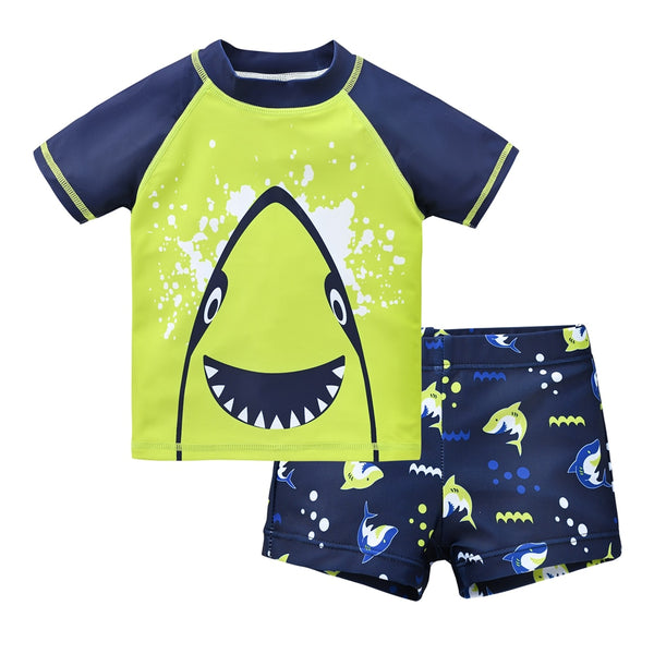 Conjunto Infantil Praia Manga Curta Menino