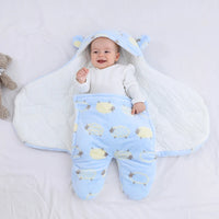 cobertor saco de dormir para bebê recem nascido outono inverno cobertor quentinho para bebê roupa de inverno para bebê