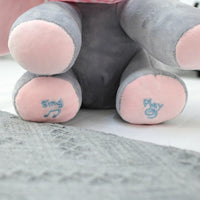 Elefantinho Encantado Para Bebês – Pelúcia Musical Interativa