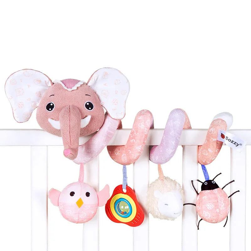 mobile chocalho para bebe carrinho e bebe conforto | coloripe
