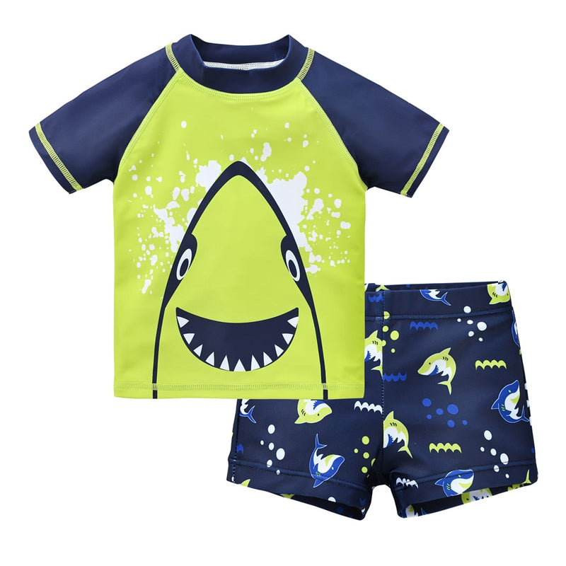 Conjunto Infantil Praia Manga Curta Menino
