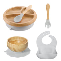 Conjunto Alimentação do Bebê Formas Bambu