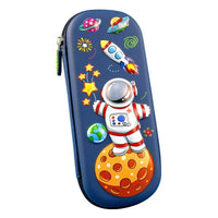 Estojo Escolar Infantil Espacial 3D