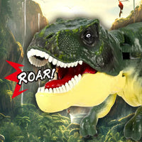 Brinquedo Dinossauro Tiranossauro Rex Articulado Com Som e Luz