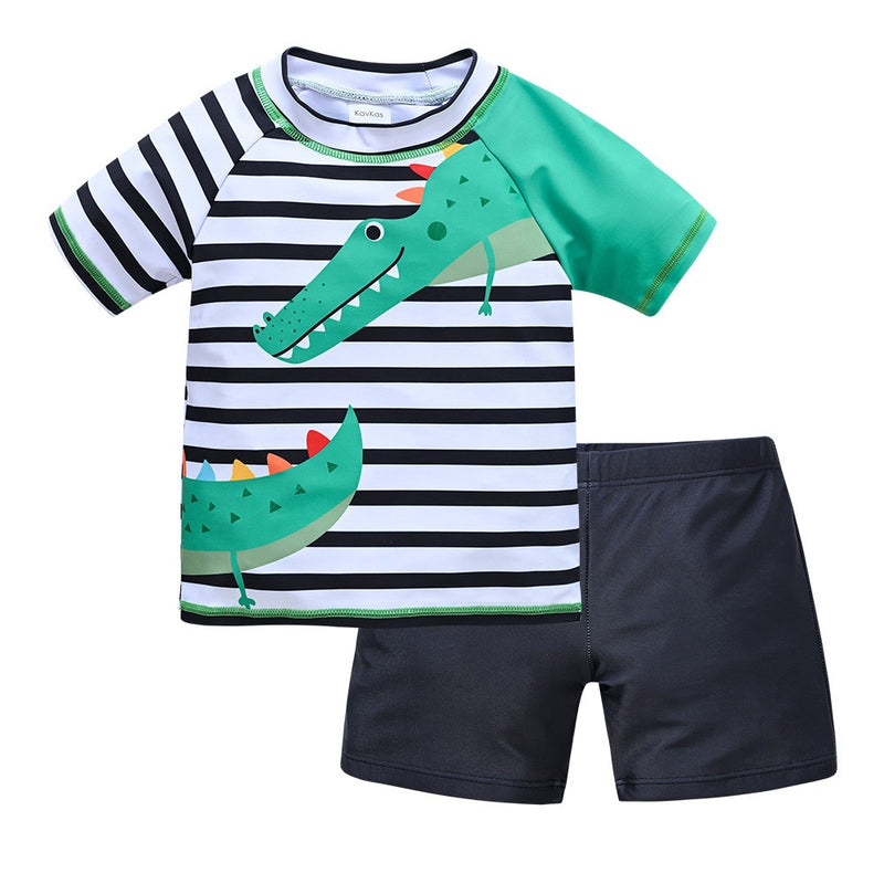 Conjunto Infantil Praia Manga Curta Menino
