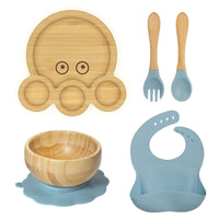 Conjunto Alimentação do Bebê Fundo do Mar