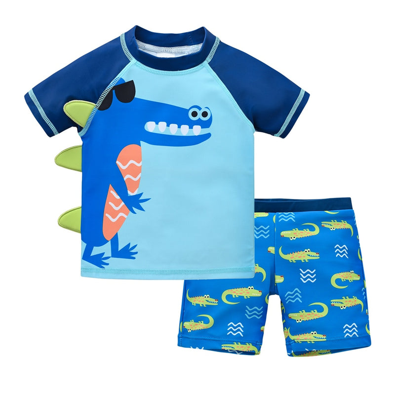 Conjunto Infantil Praia Manga Curta Menino