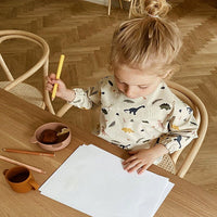 Babador Avental Manga Longa Impermeável