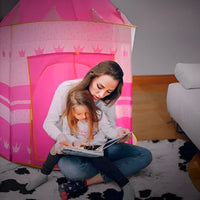 Barraca Infantil Dobrável e Desmontável Castelo Das Princesas e Príncipes