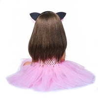 Boneca Bebe Reborn Menina Silicone ColoriPe