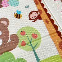 Tapete dobrável  e antiderrapante para bebês tunny time Loja ColoriPé