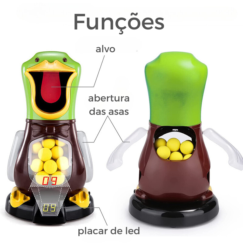 Brinquedo Tiro ao Patinho