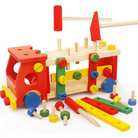 Caminhão de Madeira Desmontável