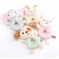 Chocalho de Pelúcia para Bebê Bichinhos