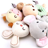 Chocalho de Pelúcia para Bebê Bichinhos