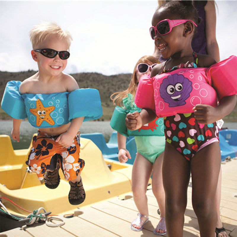 Colete Flutuador Infantil Boia Salva-Vidas