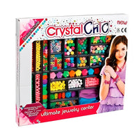 Conjunto Miçangas Para Pulseira Infantil Crystal Chic