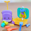 Brinquedo de Praia Infantil com Mala de Rodinhas