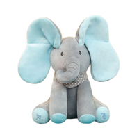 Elefantinho Encantado Para Bebês – Pelúcia Musical Interativa