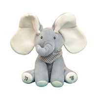 Elefantinho Encantado Para Bebês – Pelúcia Musical Interativa