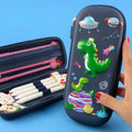 Estojo Escolar Infantil Espacial 3D