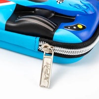Estojo Escolar Infantil Carros de Corrida Hot Wheels 3D