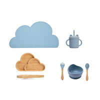 Conjunto Alimentação do Bebê Nuvem