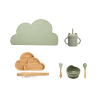 Conjunto Alimentação do Bebê Nuvem