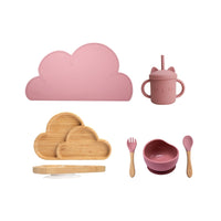 Conjunto Alimentação do Bebê Nuvem